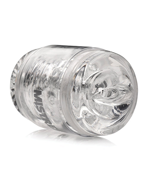 Curve Toys Mistress Double Shot Ass & Mouth Mini Masturbator - Clear
