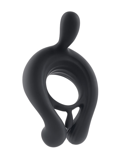 Playboy Pleasure Triple Play Cock Ring - 2 AM