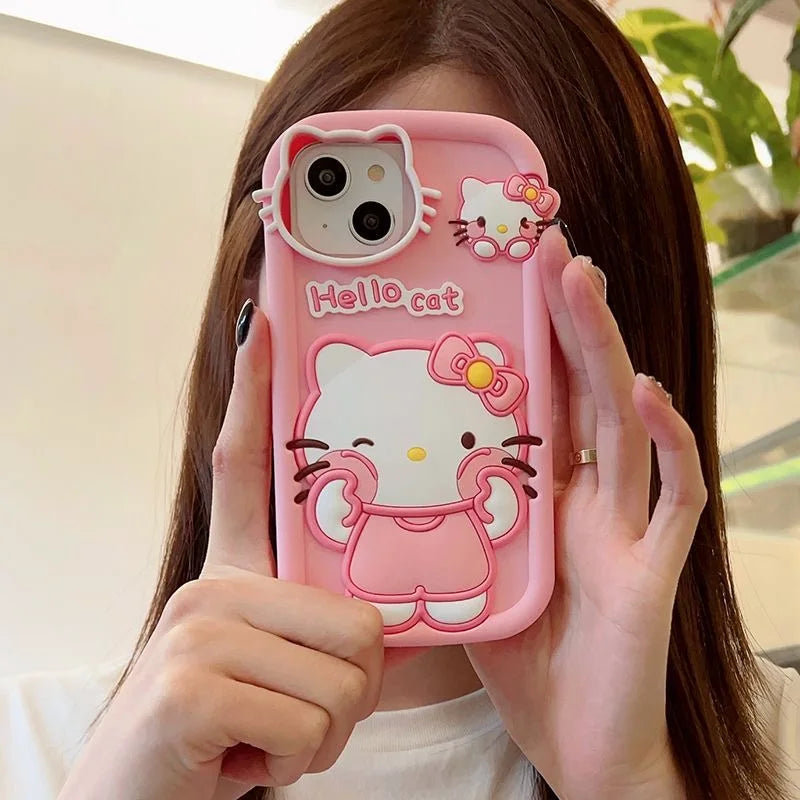 Cartoon Soft Phone Case for Samsung Galaxy S24 Ultra S21 FE A12 A13 A24 A34 A54 A25 A55 A35