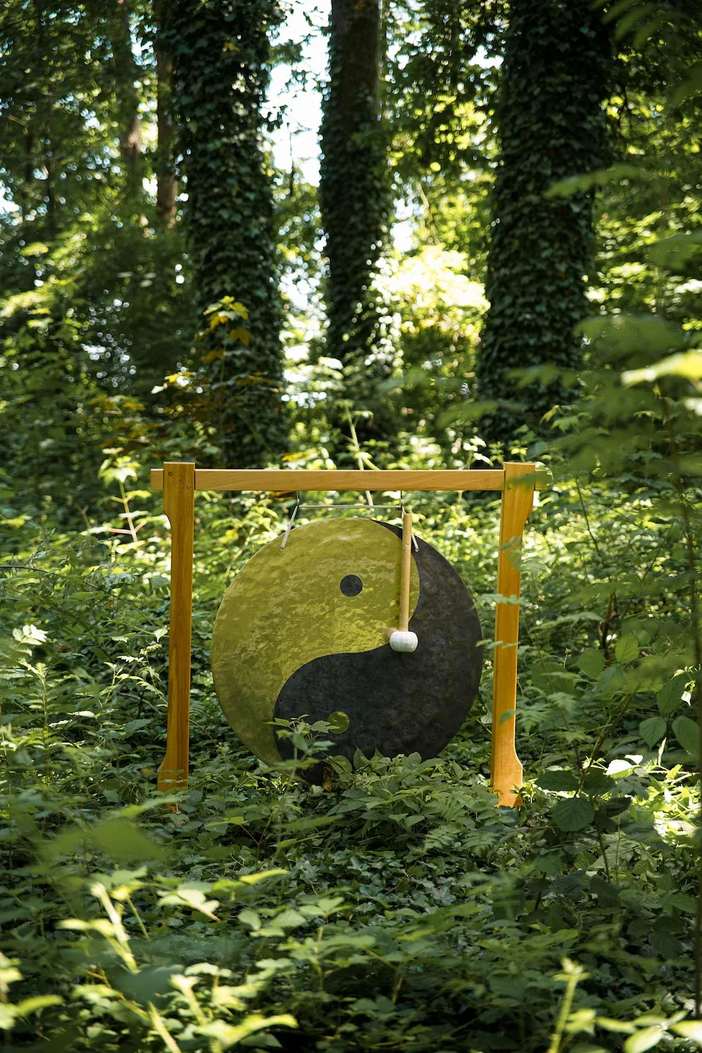 32" Wind Gong, Yin & Yang