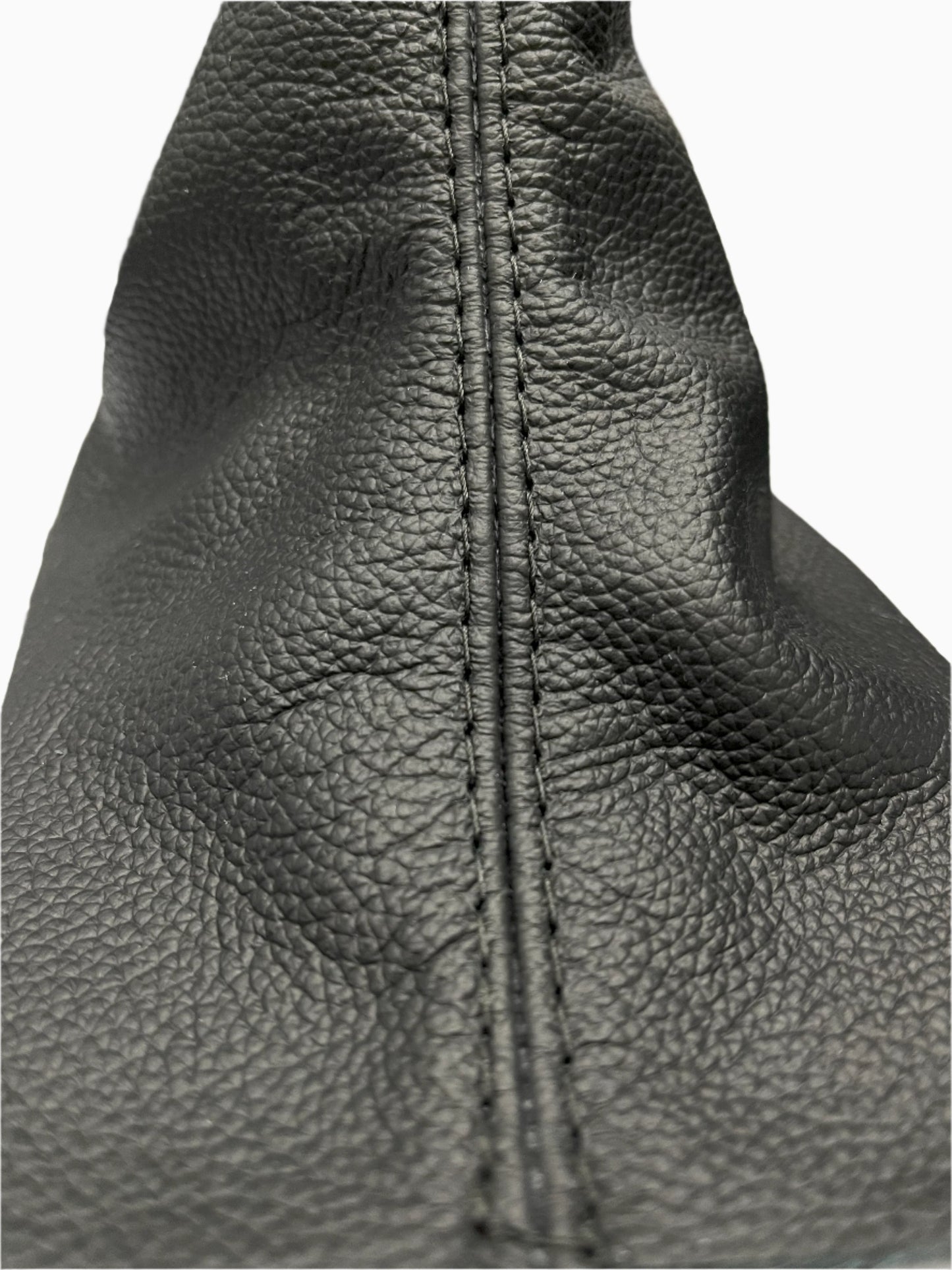 2010-2014 Ford Mustang GT Convertible Coupe V8 V6 Black Genuine Leather Emergency Brake Boot Cover