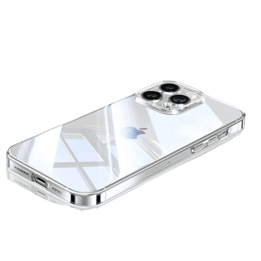 Joyroom Phone Clear Case For iPhone 16 15 14 Pro Max Lens Protection Transparent Cover PC Anti-Yellow Case For iPhone 16 Pro Max