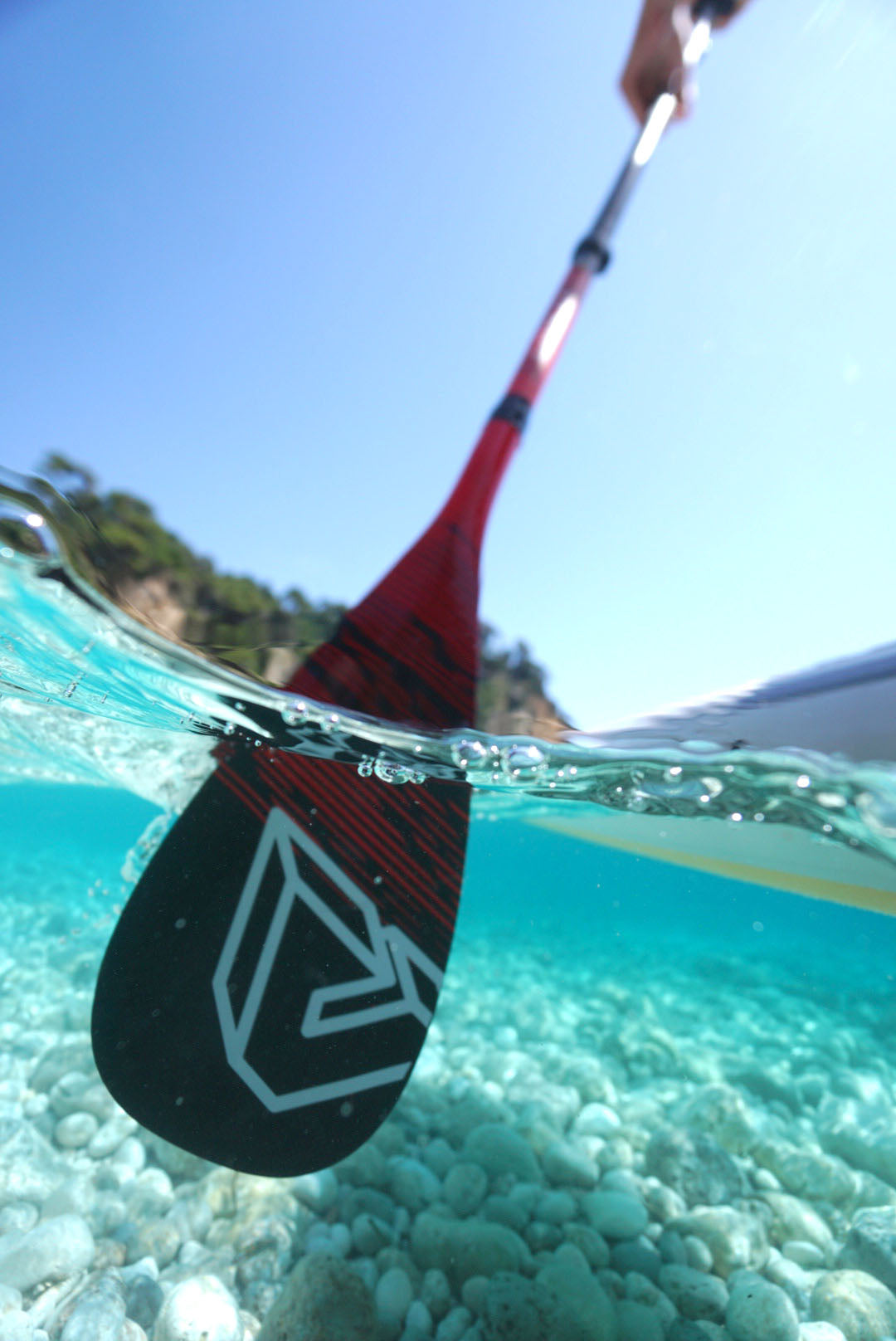 Aqua Marina Carbon Pro Fiberglass SUP Paddle (3-Section)