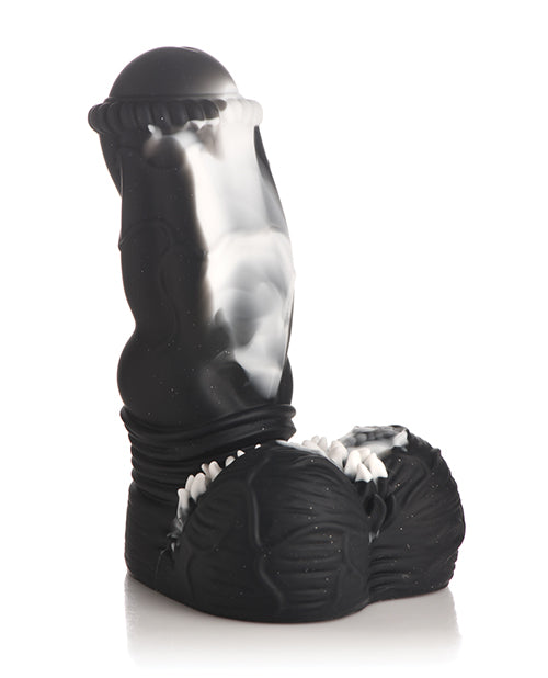 Creature Cocks Realistic Dildo | Venom Silicone Big Black Dildo | Suction Cup Dildo