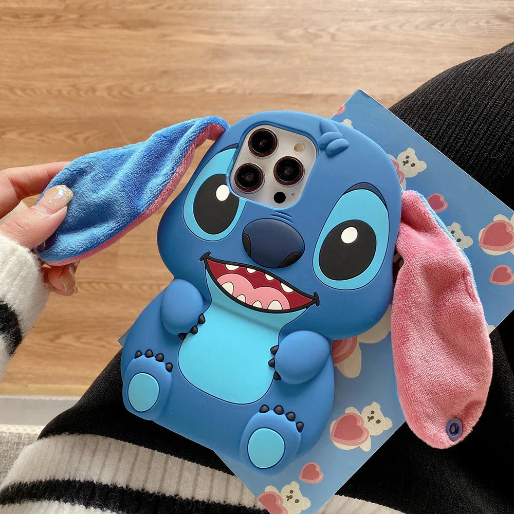 Cartoon Silicon Soft Phone Case For iPhone 15 Pro Max 11 12 Pro Max 14 Pro 14 Plus 13 12
