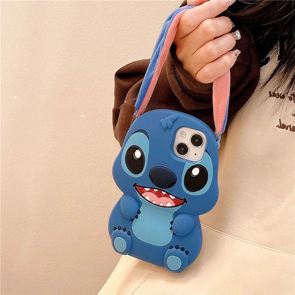 Cartoon Silicon Soft Phone Case For iPhone 15 Pro Max 11 12 Pro Max 14 Pro 14 Plus 13 12