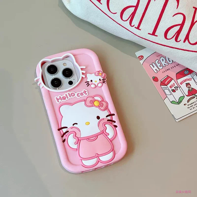 Cartoon Soft Phone Case for Samsung Galaxy S24 Ultra S21 FE A12 A13 A24 A34 A54 A25 A55 A35