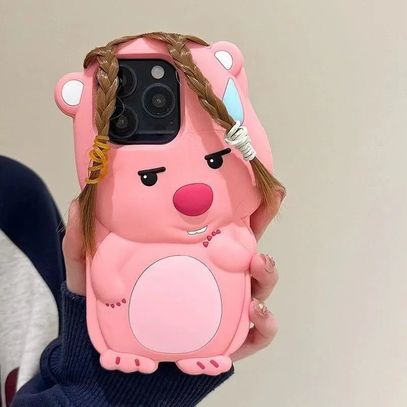 Cartoon Silicon Soft Back Phone Case for iPhone 15 14 13 12 11 15 Pro Max 14 Pro 13 Pro 12 Pro Max