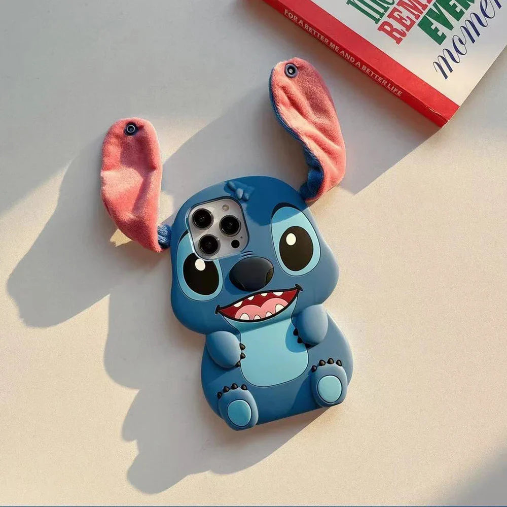 Cartoon Silicon Soft Phone Case For iPhone 15 Pro Max 11 12 Pro Max 14 Pro 14 Plus 13 12