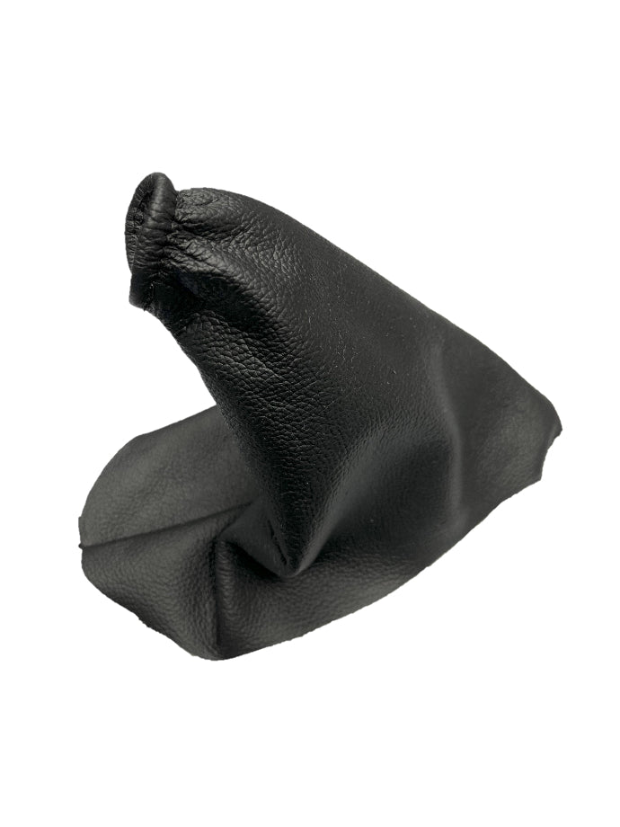 2010-2014 Ford Mustang GT Convertible Coupe V8 V6 Black Genuine Leather Emergency Brake Boot Cover
