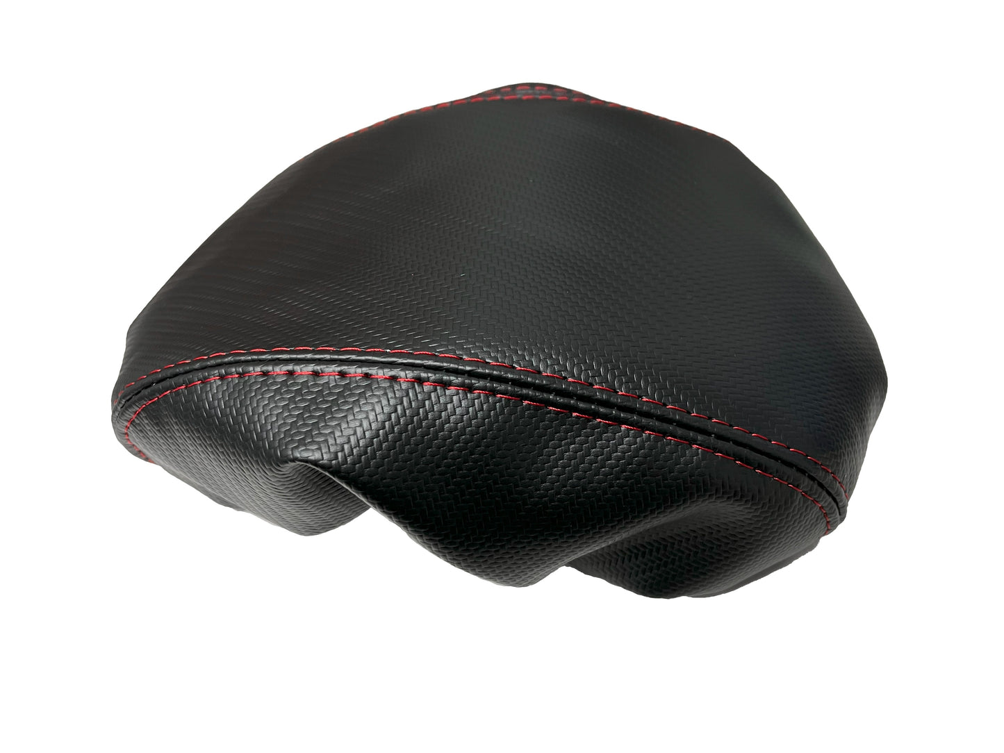 Carbon Fiber Synthetic Leather Console Armrest Cover For 2008-2016 Subaru Impreza WRX STI Crosstrek